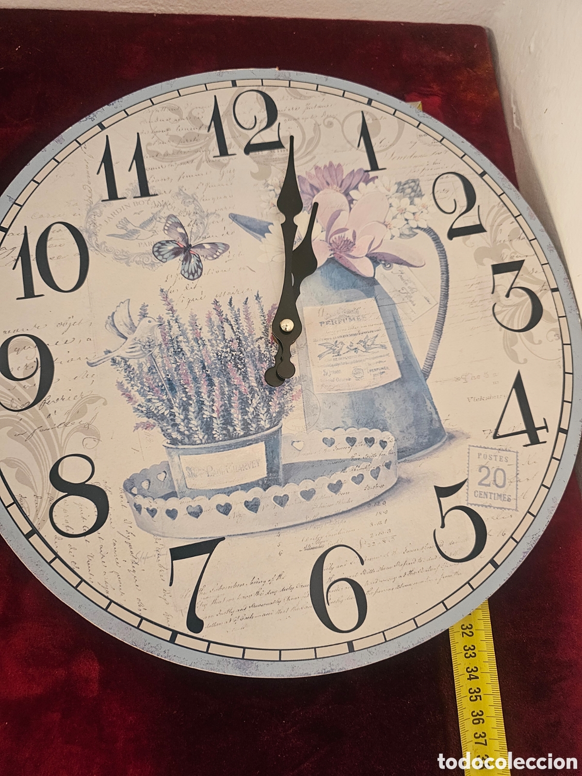 Segunda mano: Bonito reloj, de madera, Funciona. De pared. - Foto 7