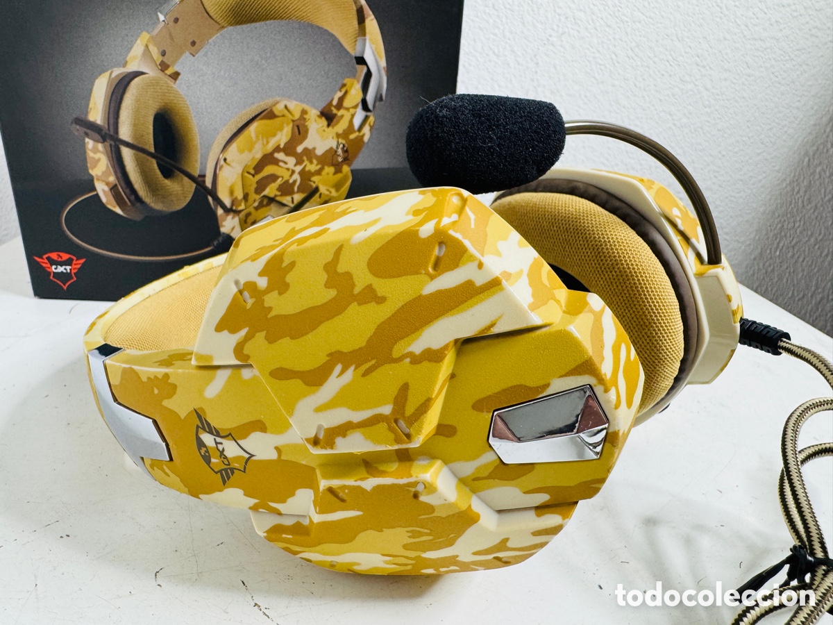 Segunda mano: Trust GXT 322D Carus Desert Camo Gaming Headset PC PS4 Xbox Switch - Foto 5