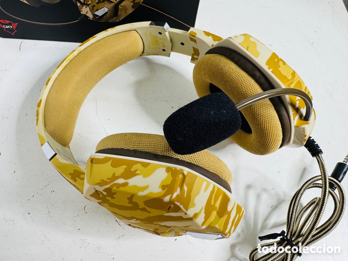 Segunda mano: Trust GXT 322D Carus Desert Camo Gaming Headset PC PS4 Xbox Switch - Foto 6