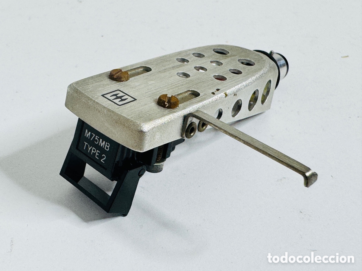 Segunda mano: Shure M75 MB Type II & Aluminium Headshell Hifi Vintage - Foto 5