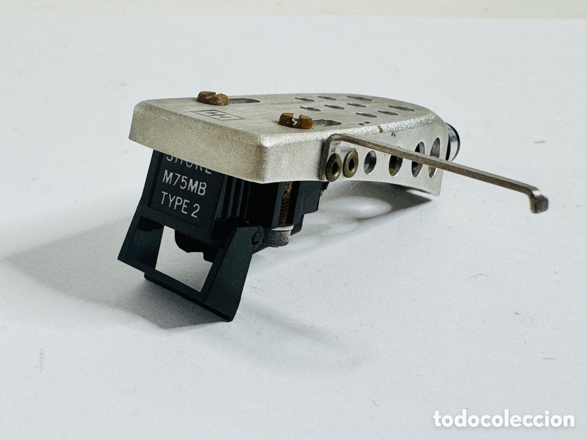 Segunda mano: Shure M75 MB Type II & Aluminium Headshell Hifi Vintage - Foto 6