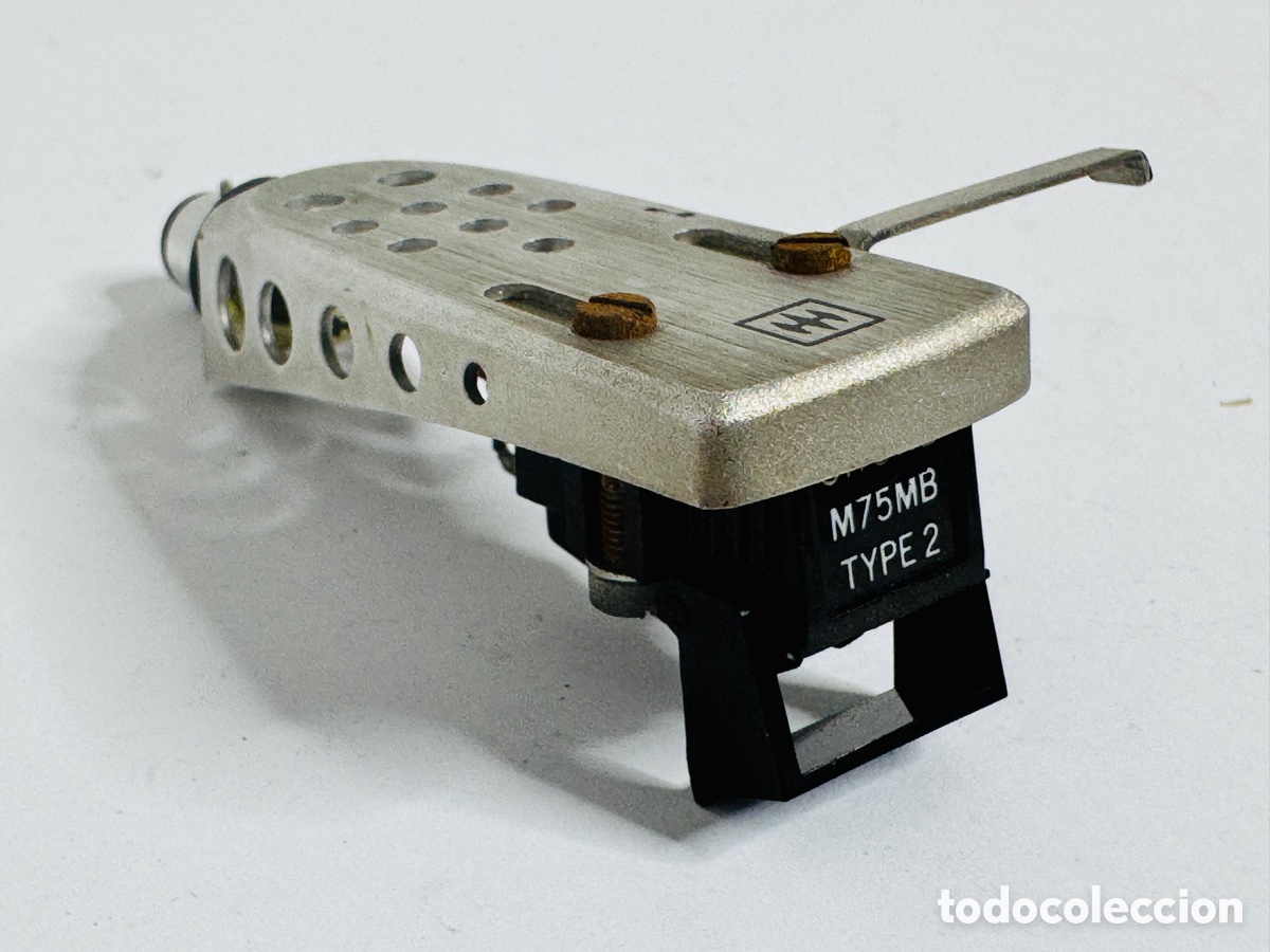 Segunda mano: Shure M75 MB Type II & Aluminium Headshell Hifi Vintage - Foto 1