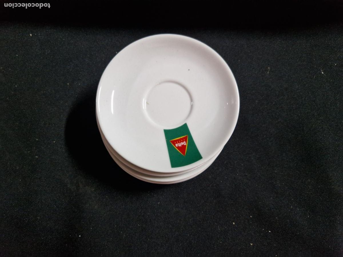 Segunda mano: 6 BONITOS PLATOS DELTA. MEDIDA 12*12