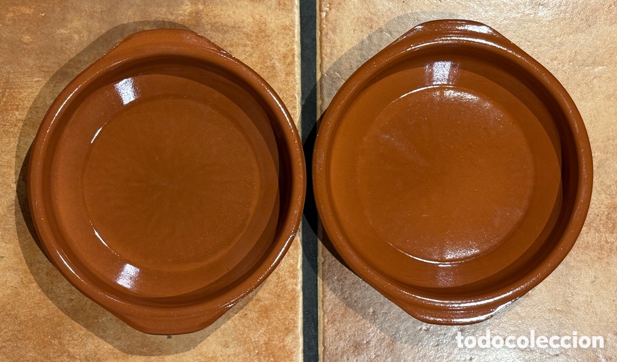 Segunda mano: (L*014*) Cazuelas de barro 25 cm (2 unidades)