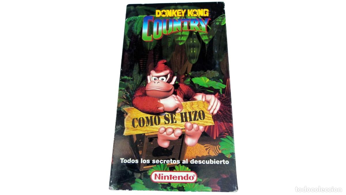 Second-Hand: &iexcl;Revive la &Eacute;poca Dorada de Donkey Kong con el VHS Original Nintendo - &rdquo;Donkey Kong Country&rdquo; 1994!