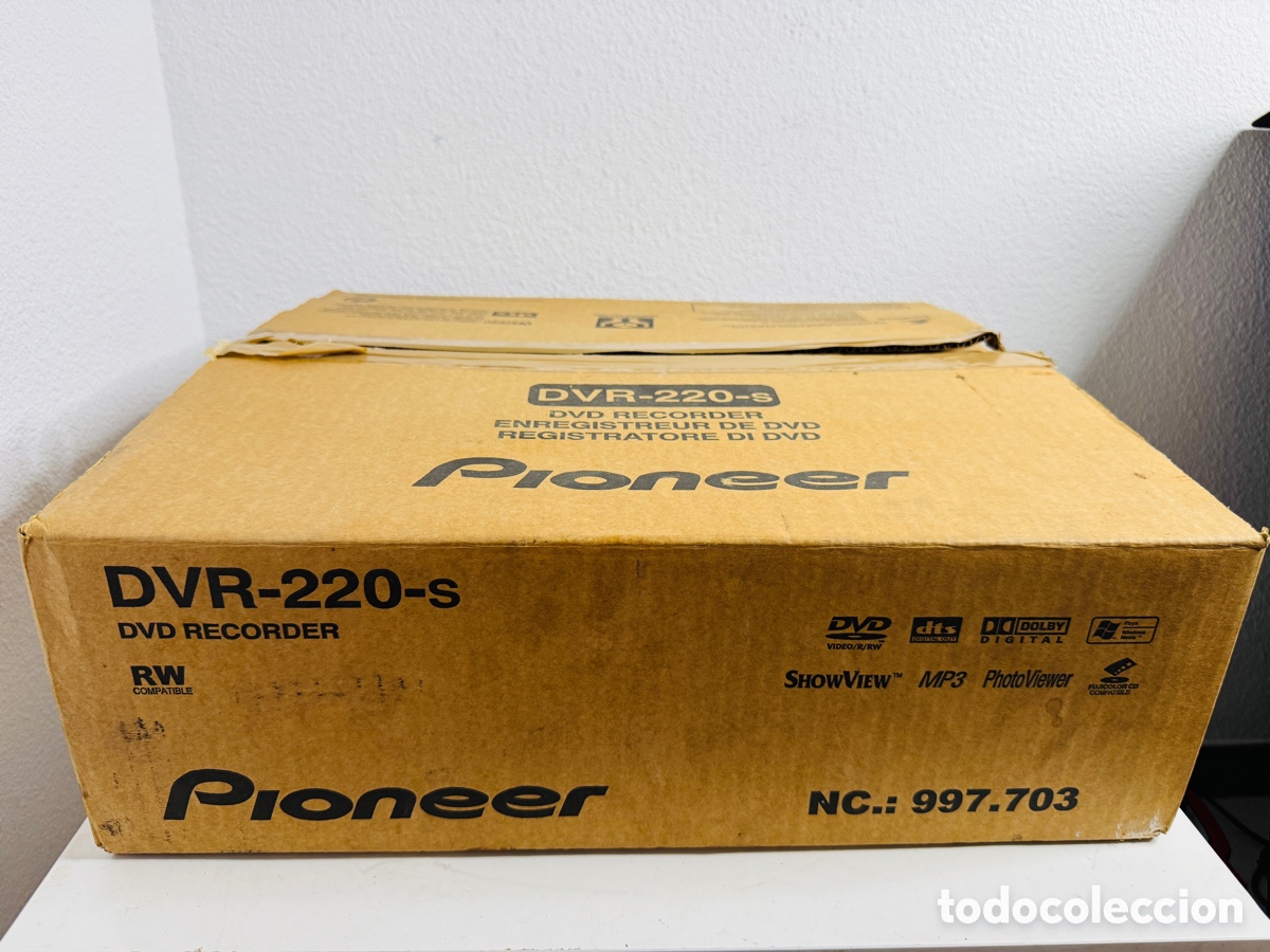 Segunda mano: Pioneer DVR-220-S DVD Recorder Silver - Foto 4
