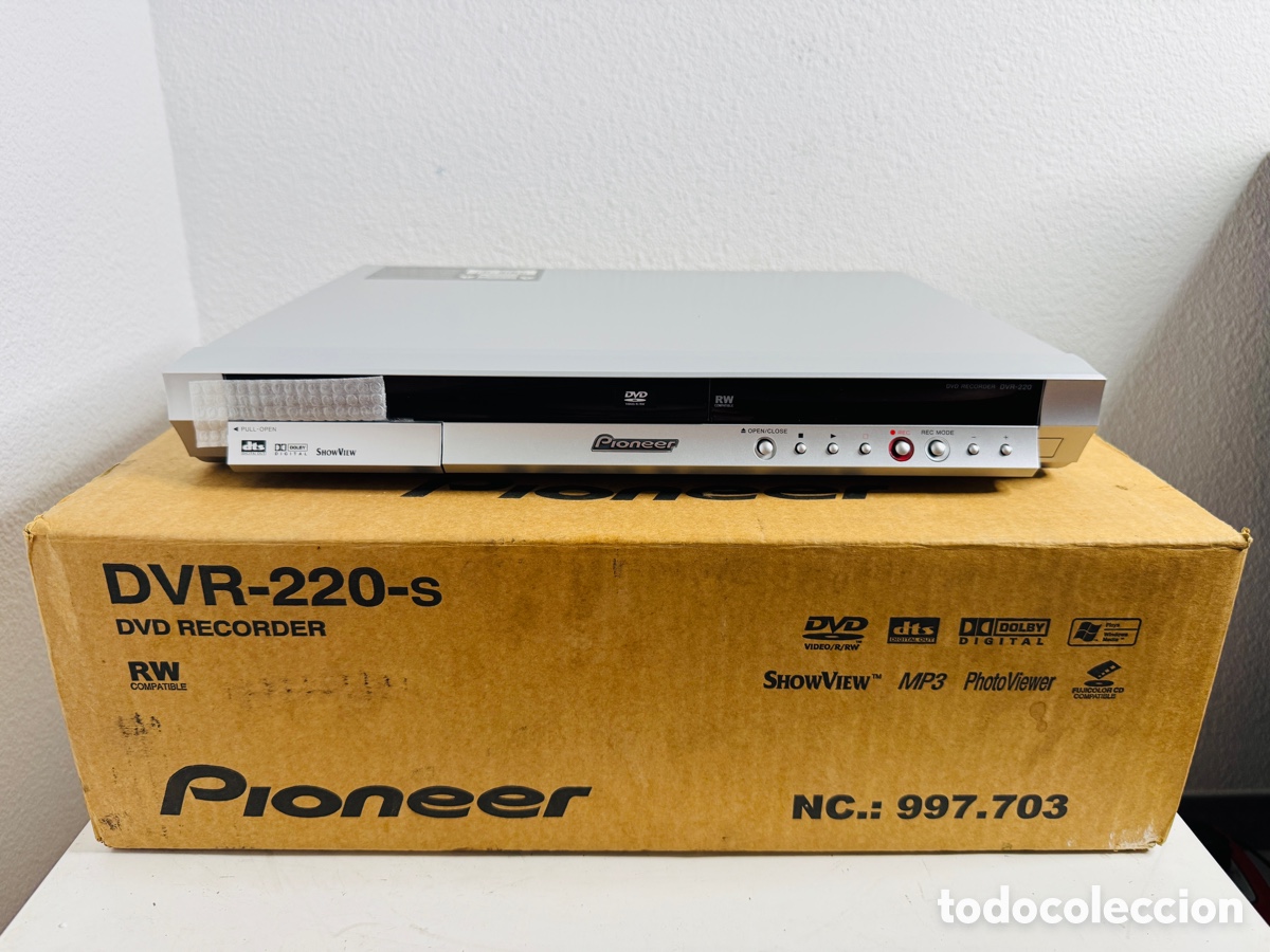 Segunda mano: Pioneer DVR-220-S DVD Recorder Silver - Foto 6