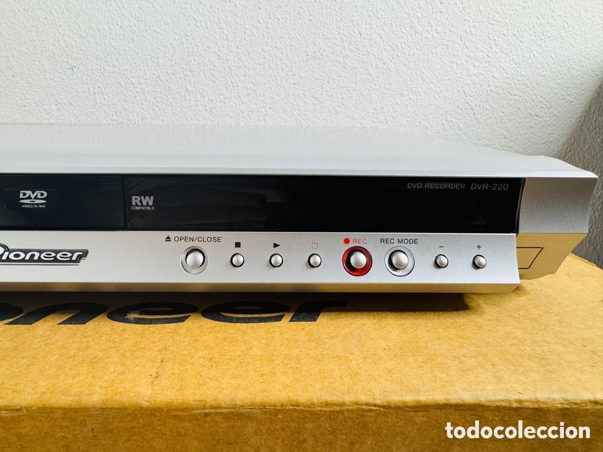 Segunda mano: Pioneer DVR-220-S DVD Recorder Silver - Foto 8