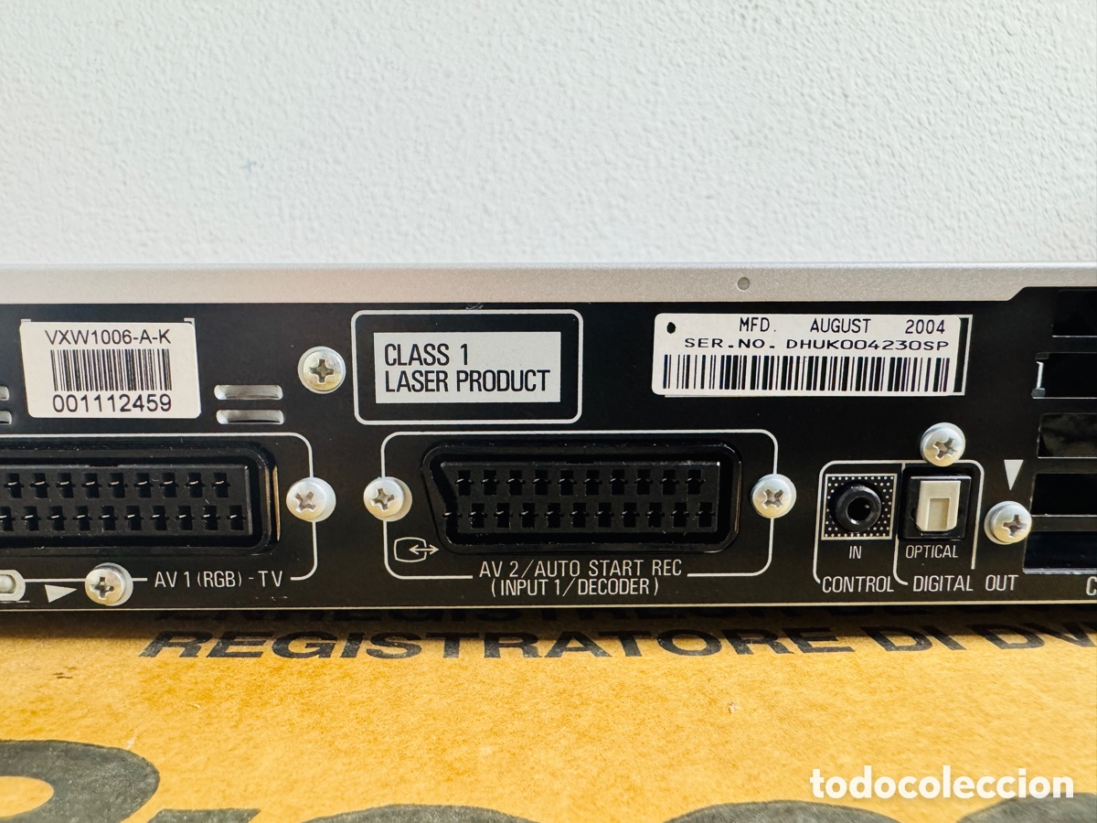 Segunda mano: Pioneer DVR-220-S DVD Recorder Silver - Foto 11