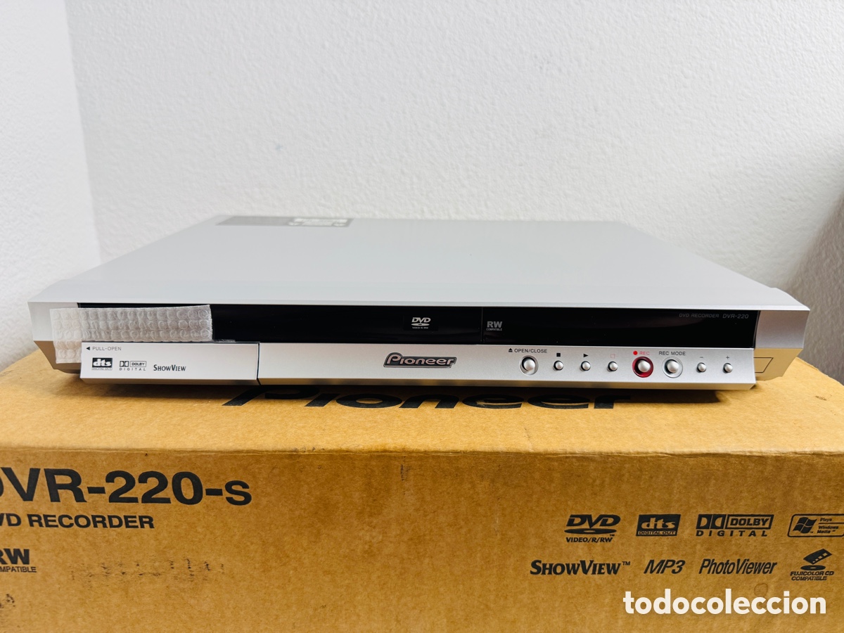 Segunda mano: Pioneer DVR-220-S DVD Recorder Silver