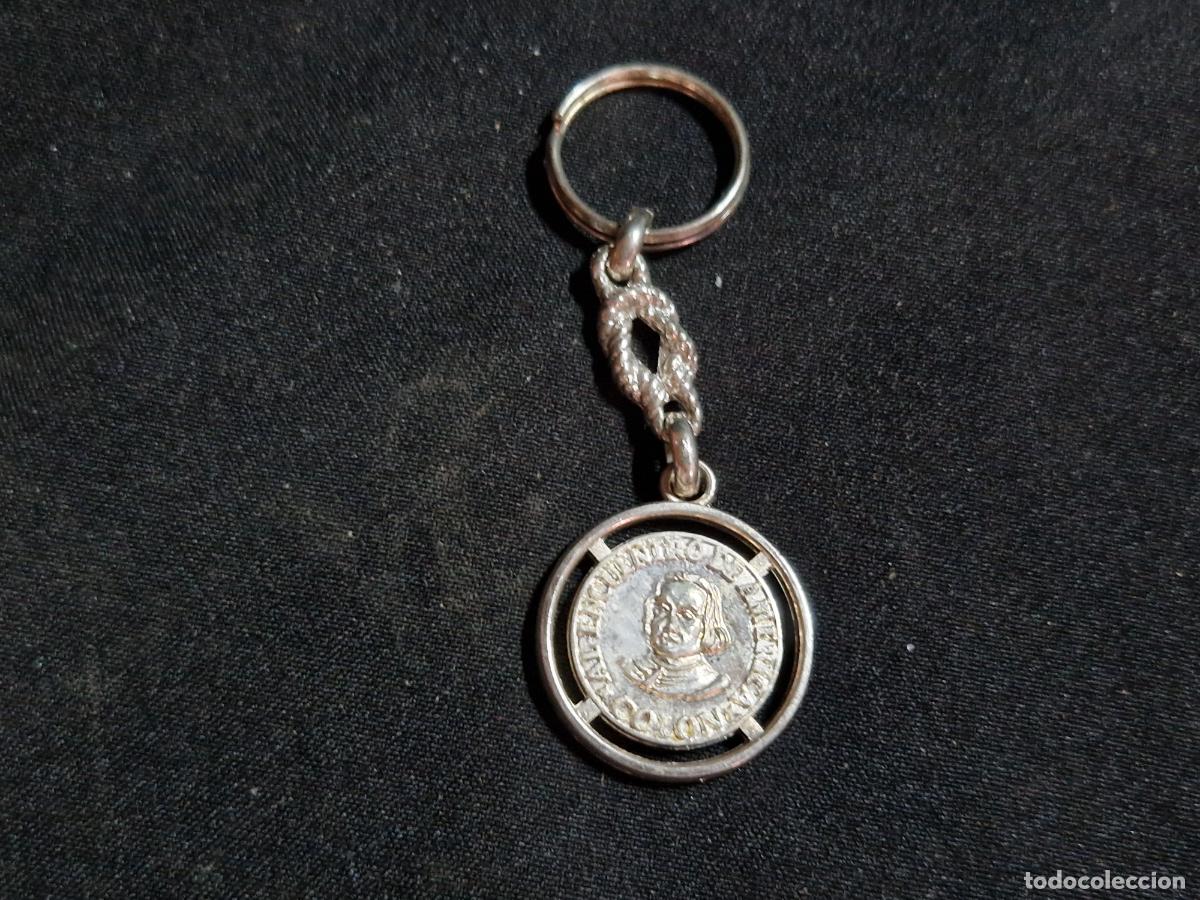 Segunda mano: BONITO LLAVERO ENCUENTRO CRISTOBAL COLON.