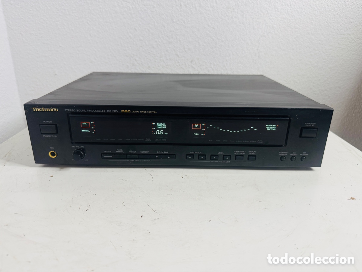 Segunda mano: Technics SH-E85 Stereo Sound Processor Digital Space Control Equaliser