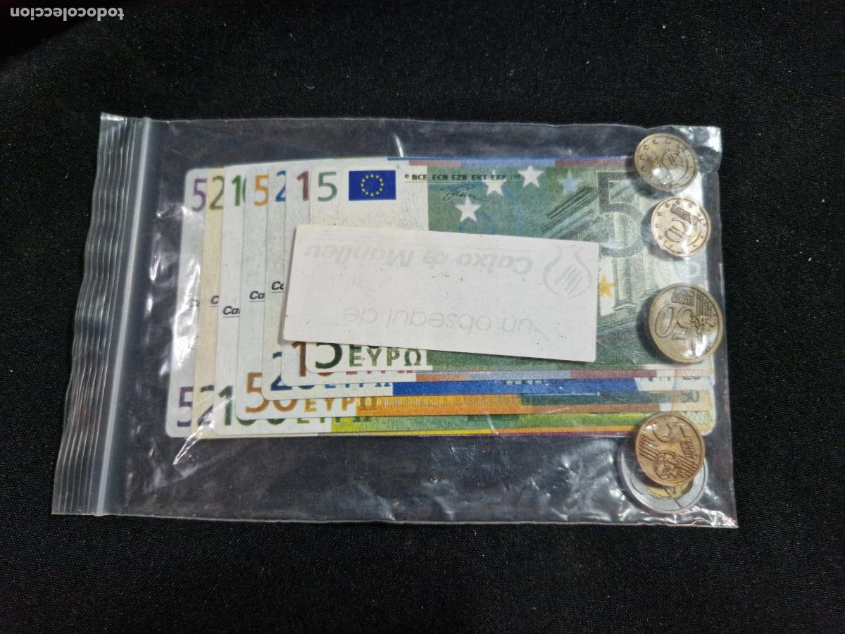 Segunda mano: BONITO JUEGO DE BILLETES DIDACTICO EUROS.