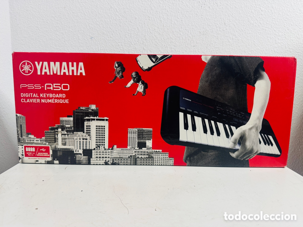 Segunda mano: teclado digital port&aacute;til Yamaha PSS-A50 No Funciona.