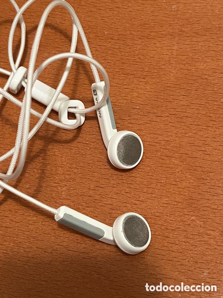 Segunda mano: Auriculares NOKIA Type HS-3 con manos libres - micr&oacute;fono. Sin uso. Color blanco - Foto 5