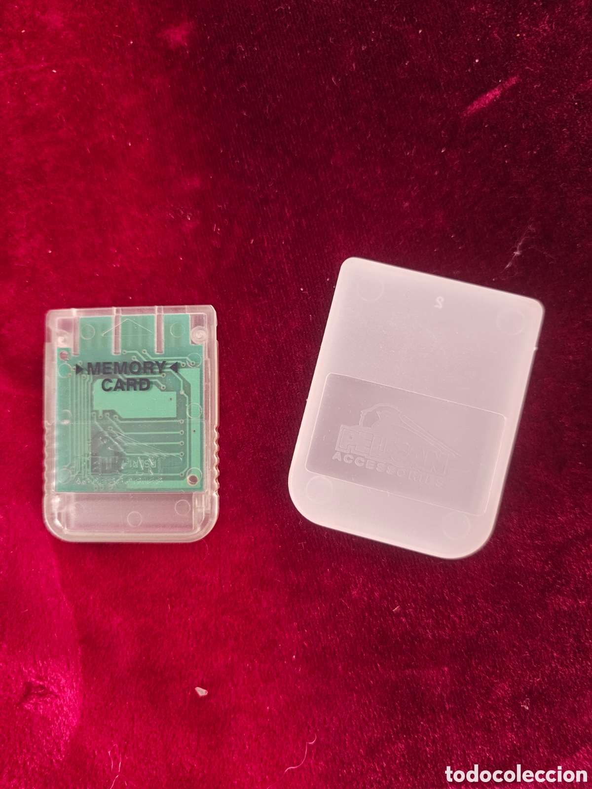 Segunda mano: ​Tarjetas de Memoria Memory Card PlayStation 1 (PS1) + Caja Protectora Pelican