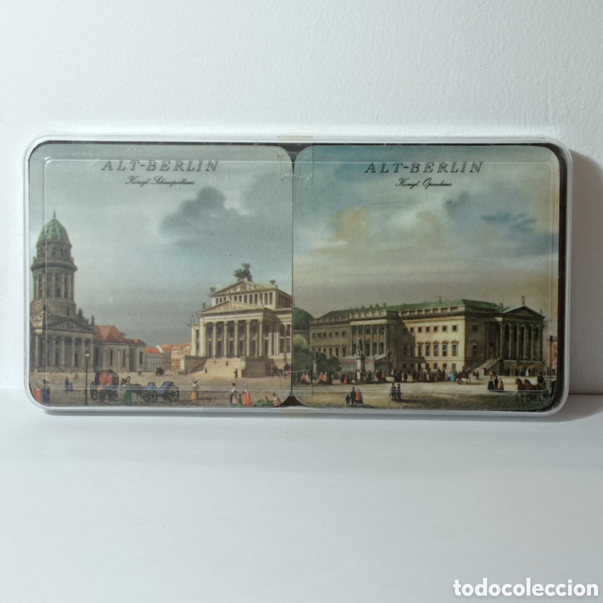 Segunda mano: ESTUCHE 6 POSAVASOS, ALT BERLIN. (SCHUBERTH W.GERMANY)