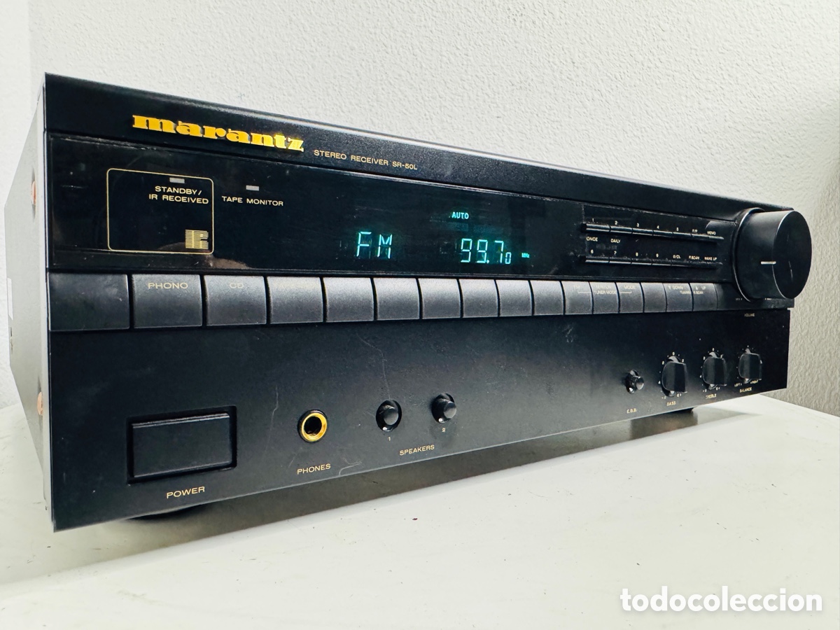 Segunda mano: Marantz SR-50L AM/FM Stereo Receiver Amplifier with Phono Input - Vintage 1990's