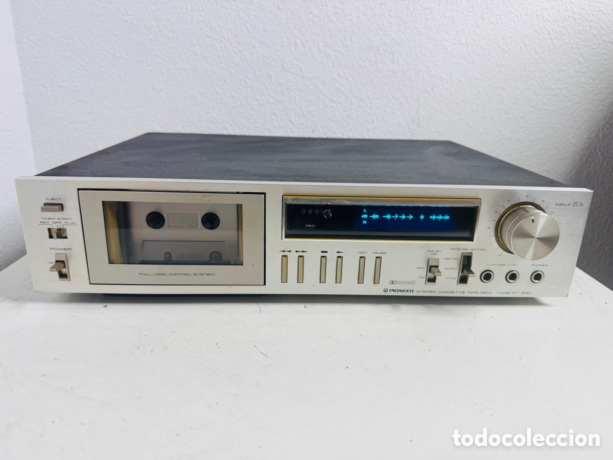 Segunda mano: Pioneer CT-300 Stereo Cassette Deck Hi-Fi Vintage No Funciona Para Reparar