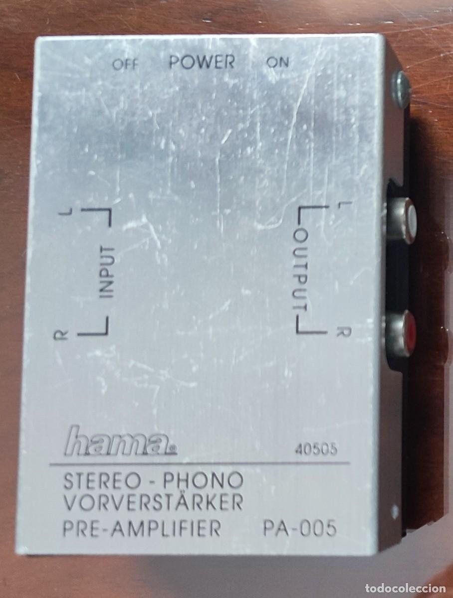 Segunda mano: PRE-AMPLIFICADOR PA-005 HAMA STEREO-PHONO 9X6X3 CM