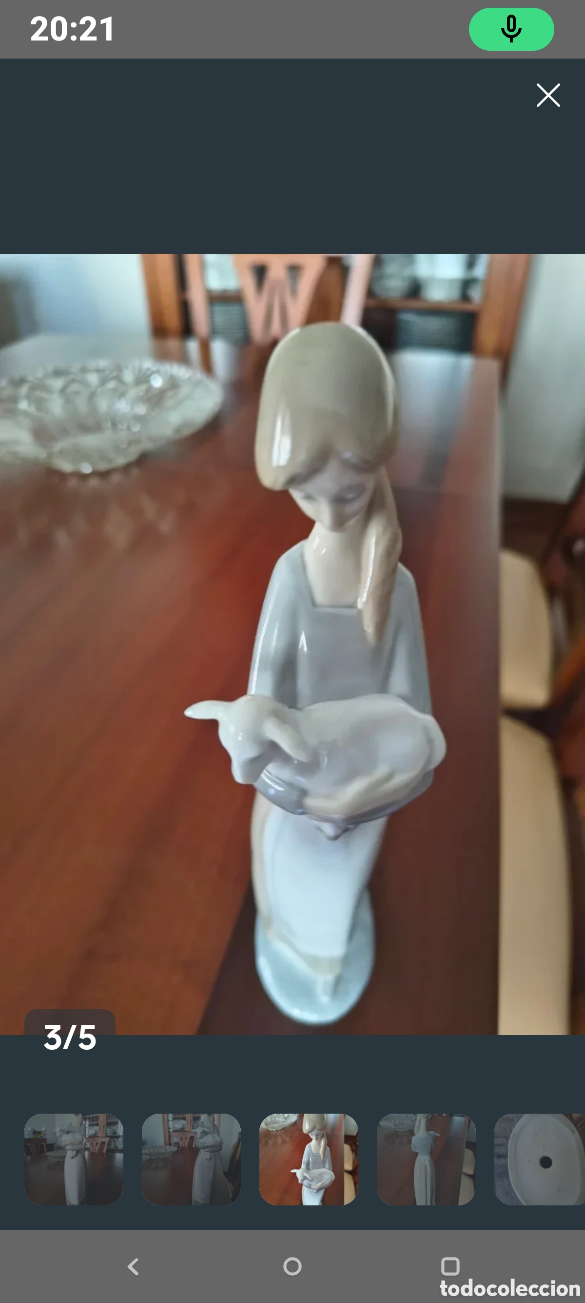 Segunda mano: Figura, porcelana. NAO - Foto 4
