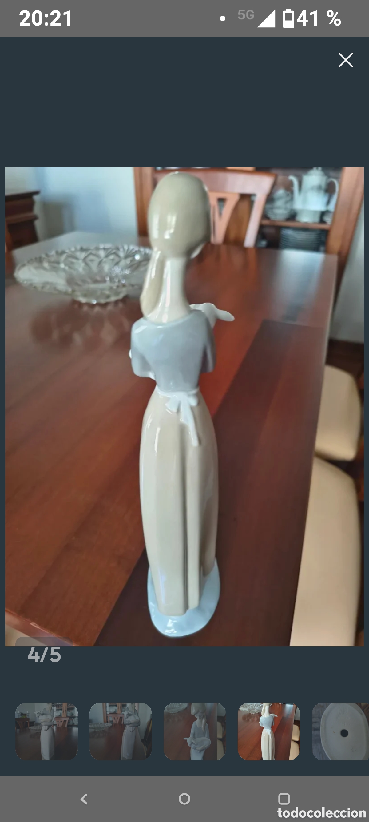 Segunda mano: Figura, porcelana. NAO - Foto 5