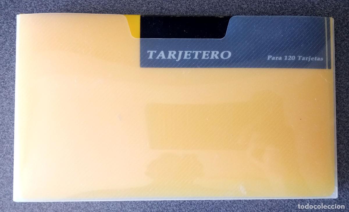 Segunda mano: Tarjetero para 120 tarjetas