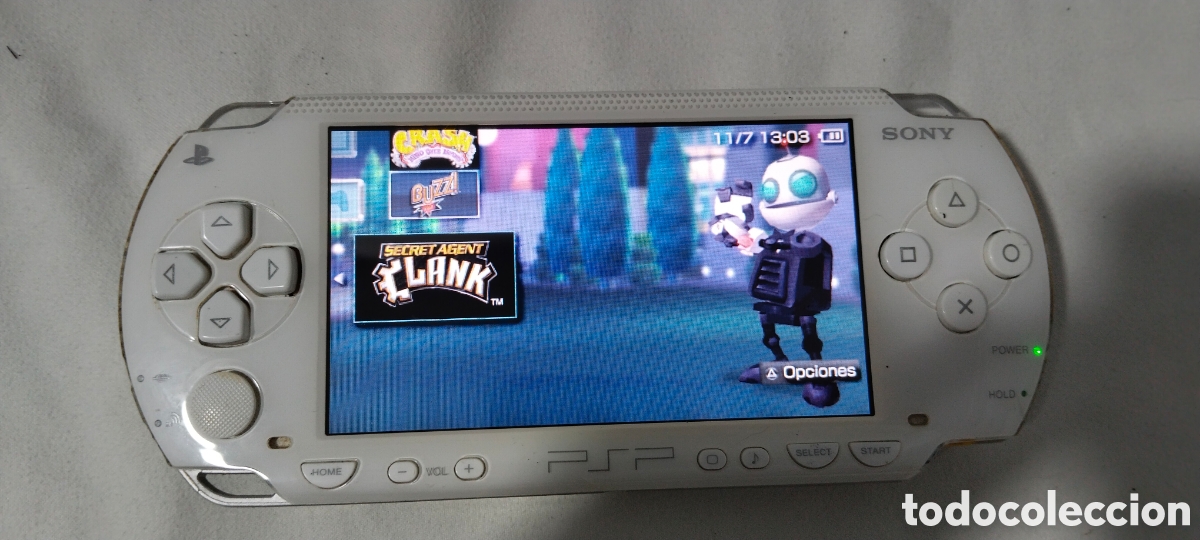 Segunda mano: Sony PSP Blanca + 11 Juegos - Foto 5