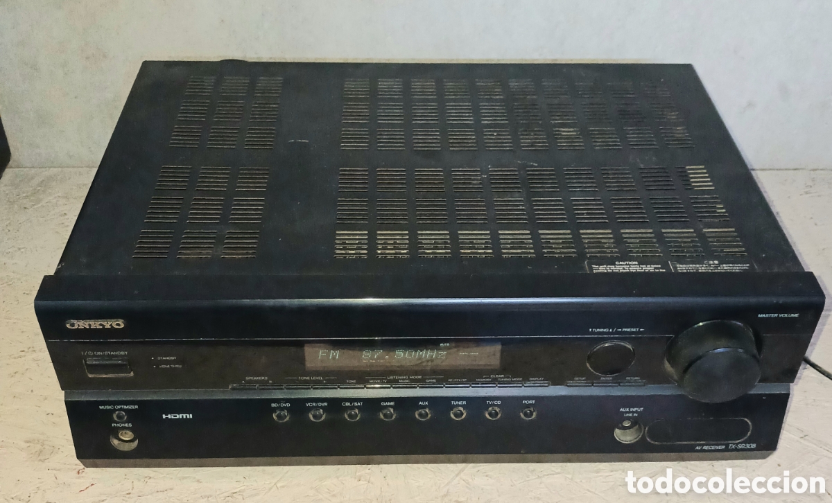 Segunda mano: Amplificador Receptor AV Onkyo TX-SR308 | 5.1 Canales, HDMI 3D, Dolby TrueHD / DTS-HD
