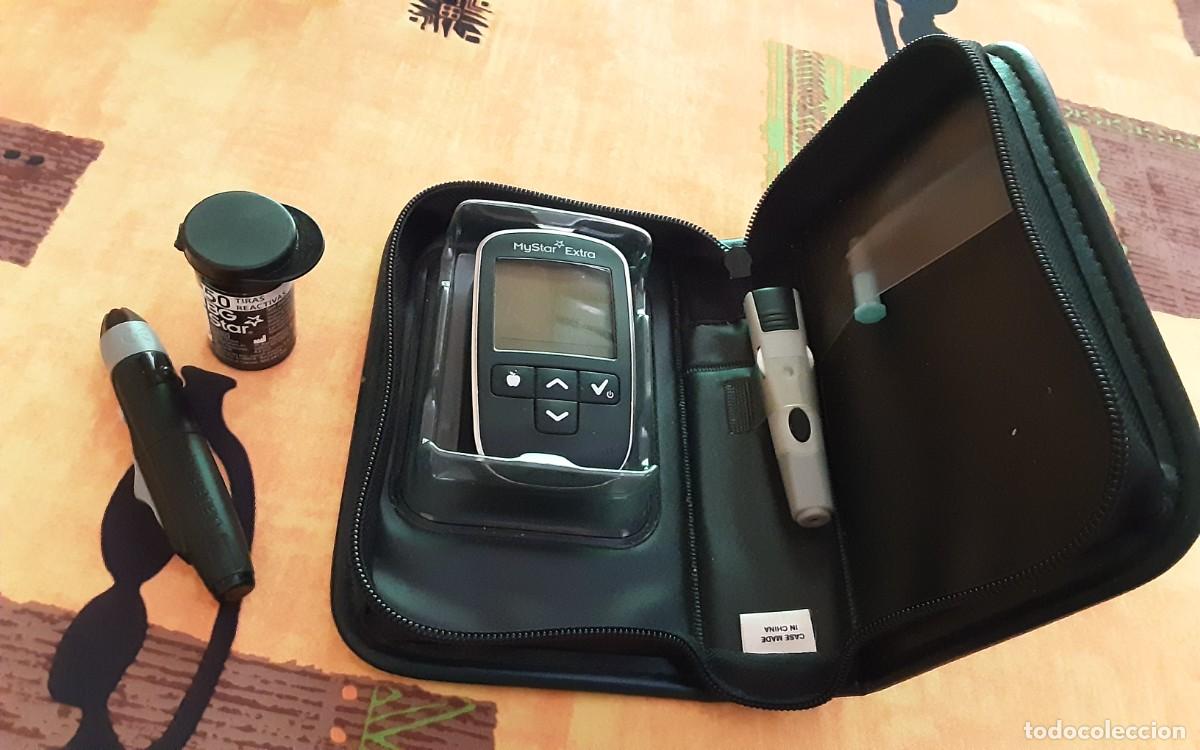 Segunda mano: Gluc&oacute;metro. Medidor de glucosa MyStar Extra con funda y accesorios - Foto 5