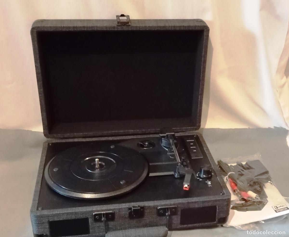Segunda mano: Tocadiscos Retro Maginon RRP-1 Port&aacute;til