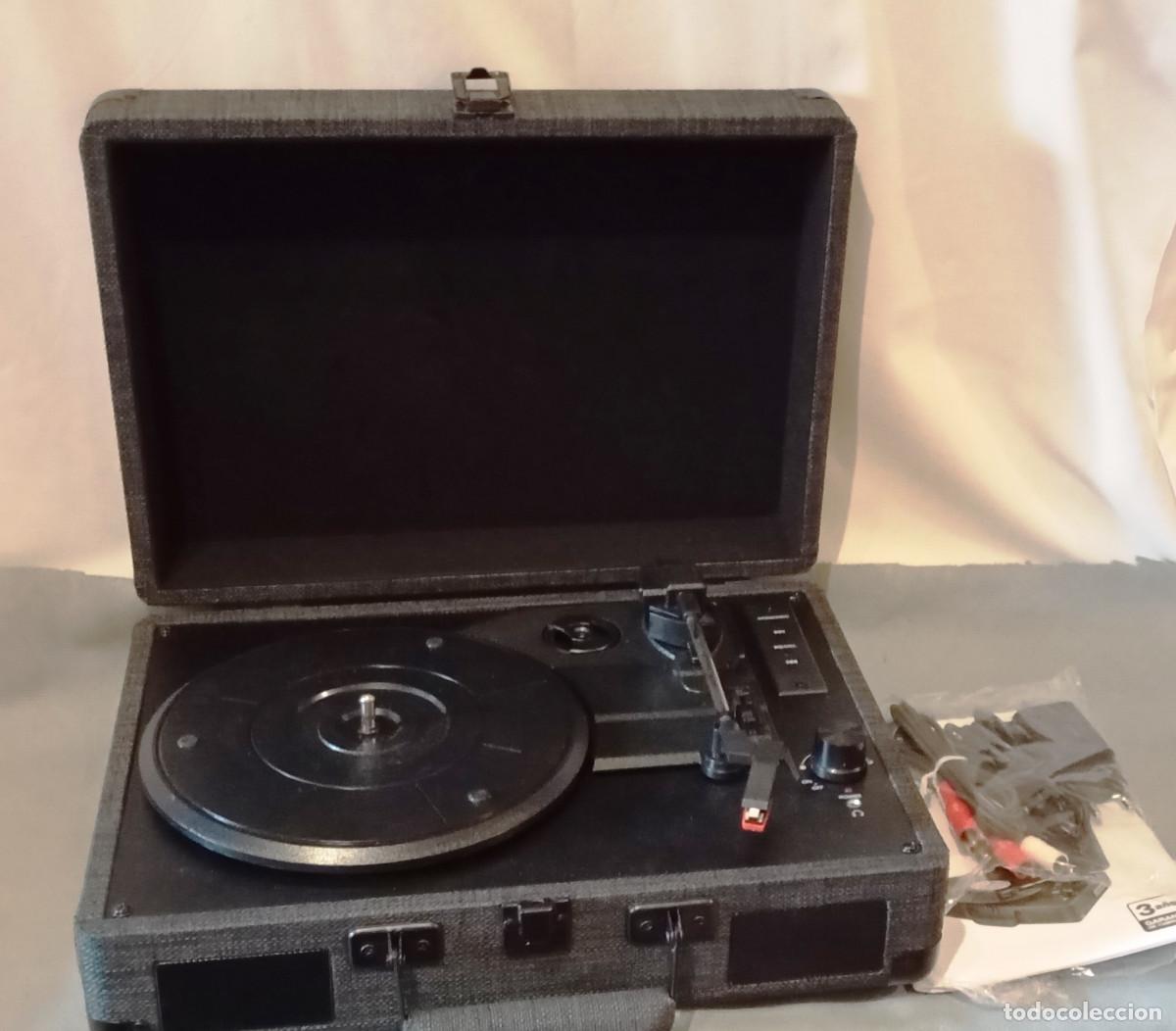 Segunda mano: Tocadiscos Retro Maginon RRP-1 Port&aacute;til - Foto 2