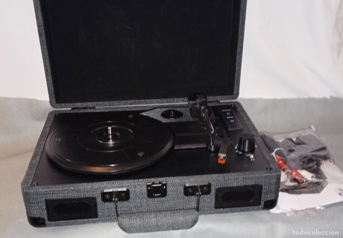 Segunda mano: Tocadiscos Retro Maginon RRP-1 Port&aacute;til - Foto 3