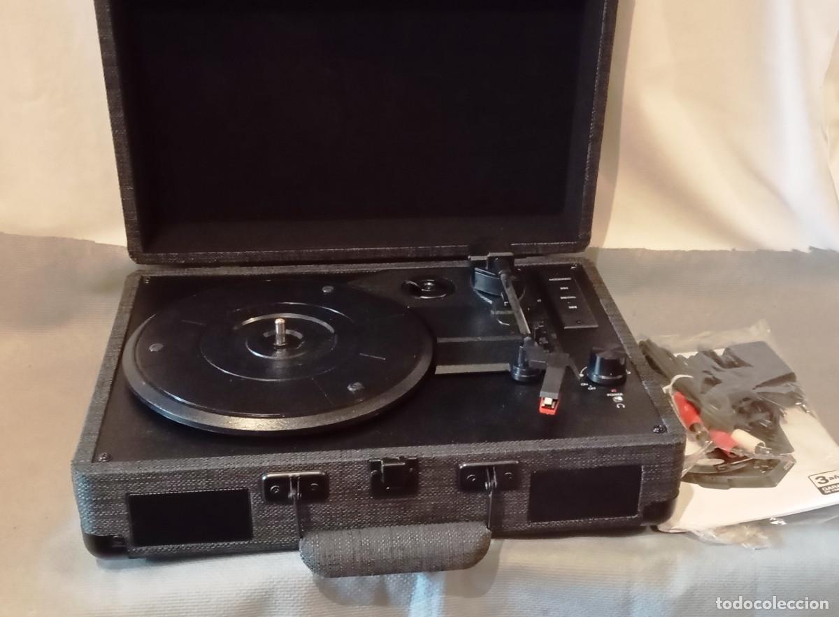 Segunda mano: Tocadiscos Retro Maginon RRP-1 Port&aacute;til - Foto 4