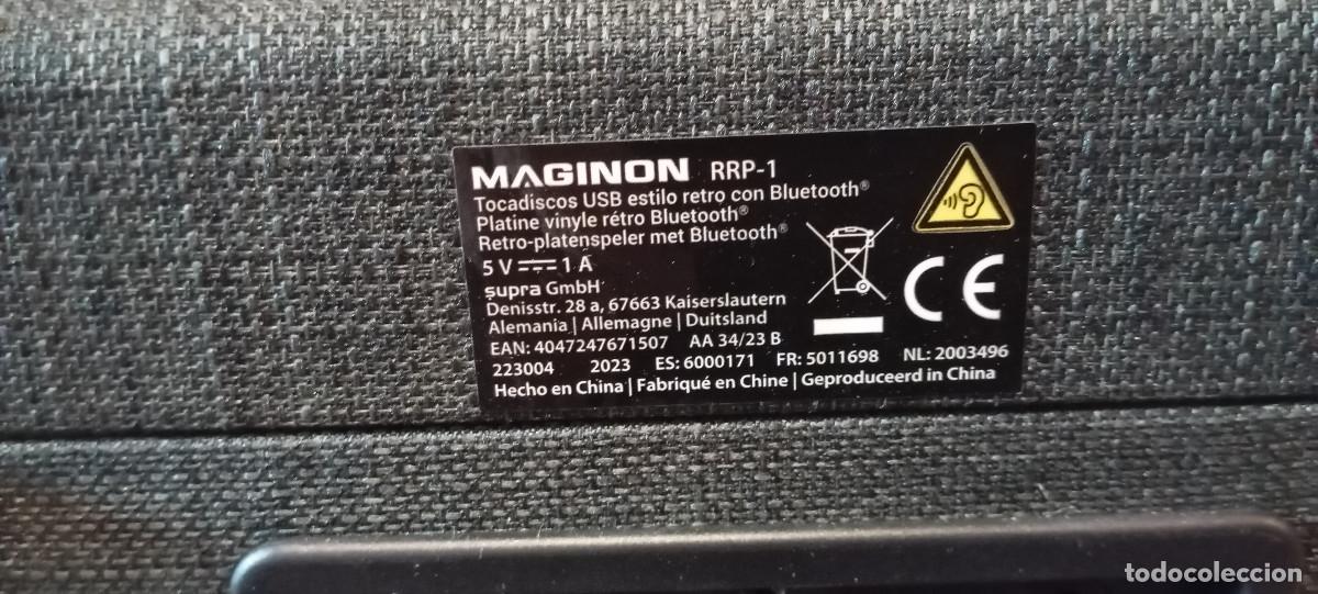Segunda mano: Tocadiscos Retro Maginon RRP-1 Port&aacute;til - Foto 18