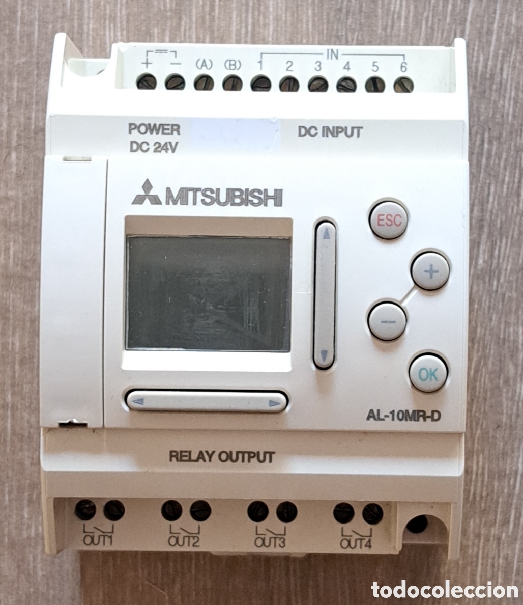 Segunda mano: M&oacute;dulo PLC Mitsubishi Alpha AL-10MR-D (no testado)