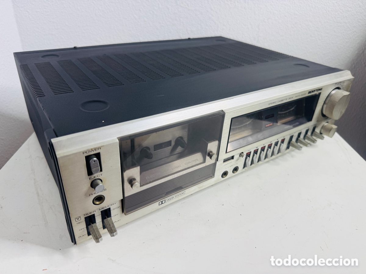 Segunda mano: Benytone MCD-3000 Cassette Deck Hifi Vintage Para Reparaci&oacute;n No Funciona - Foto 6