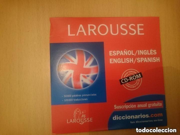 Segunda mano: CDROM - LAROUSSE ESPA&Ntilde;OL INGLES ENGLISH SPANISH -COMPATIBLE CON WINDOWS XP