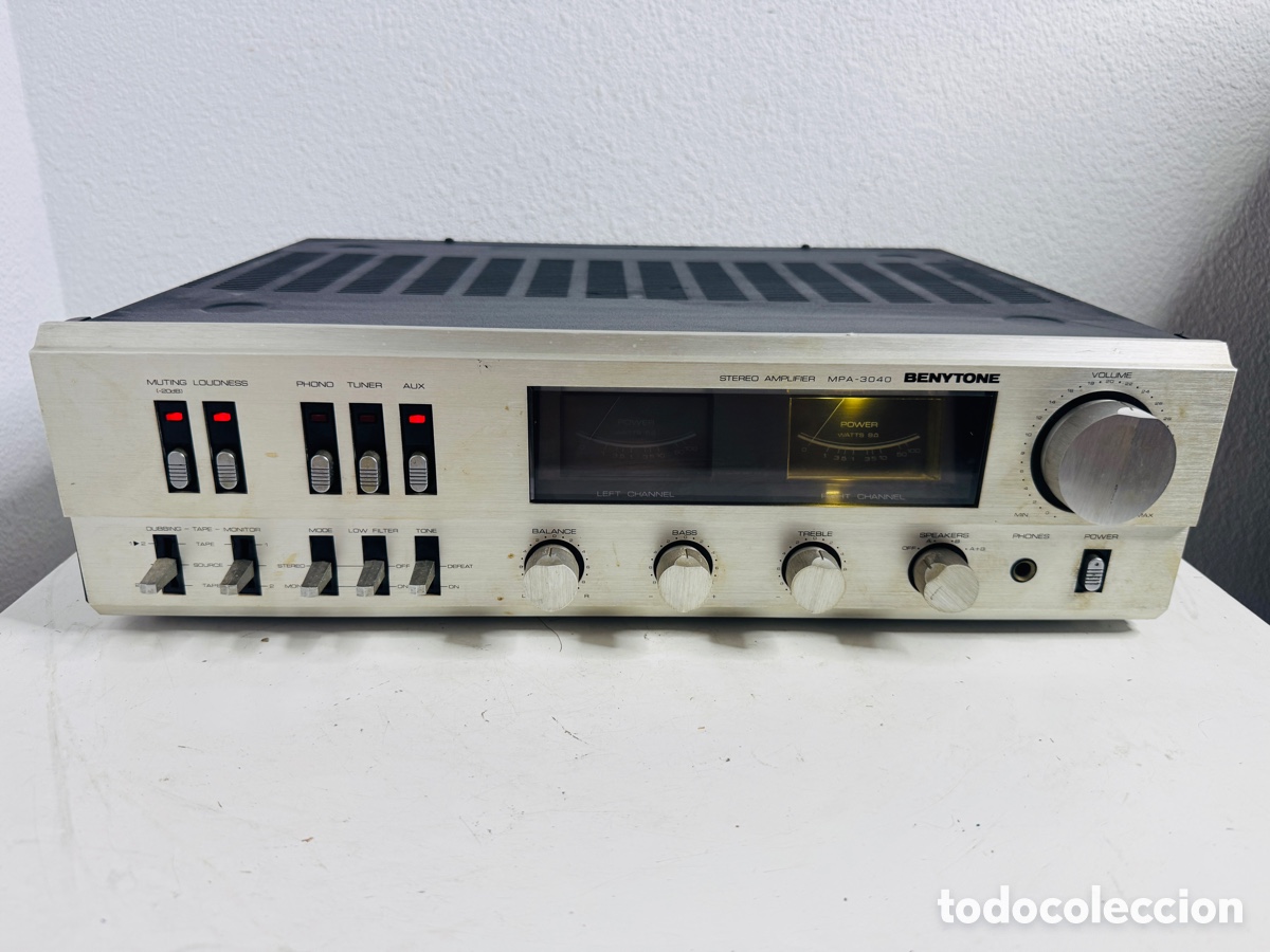 Segunda mano: Benytone MPA-3040 Stereo Amplifier Japan Hifi Vintage Para Revisar