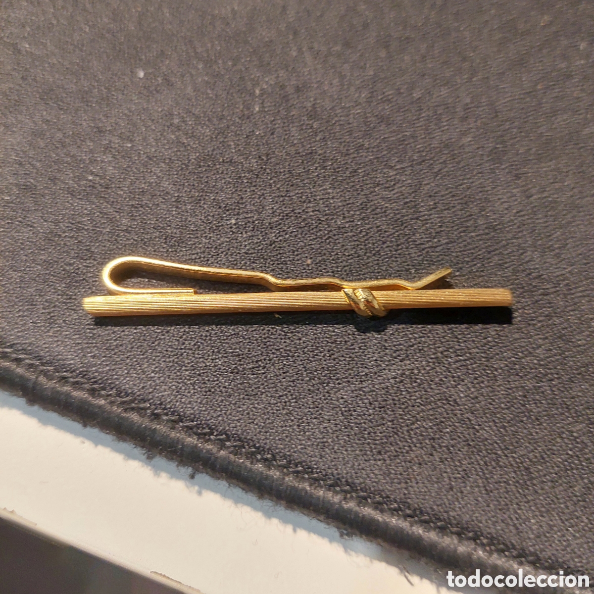 Segunda mano: Pasacorbatas Chapado oro - Foto 4