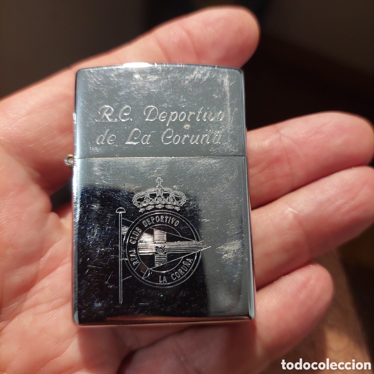 Segunda mano: Tipo Zippo Deportivo Coru&ntilde;a
