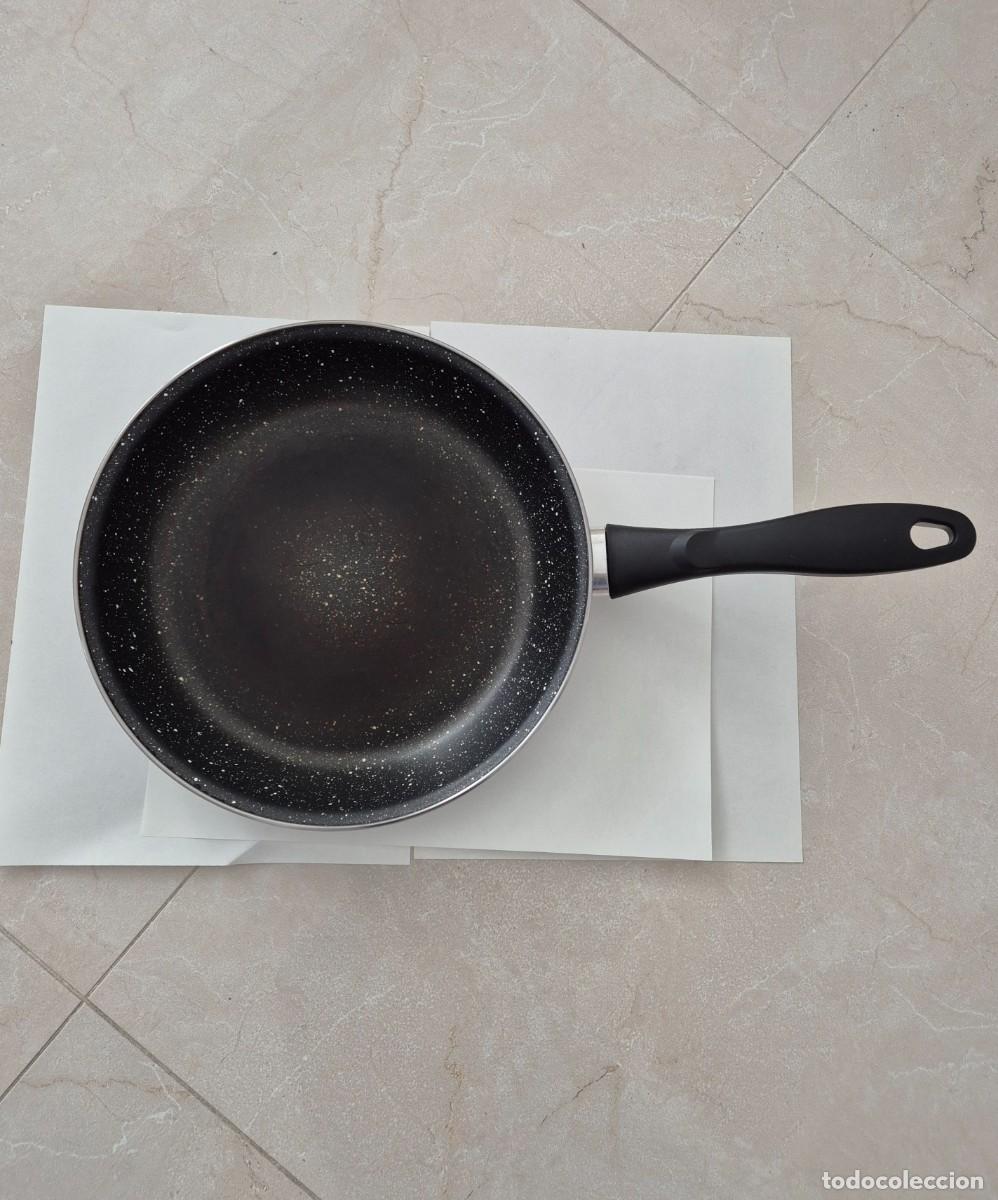 Segunda mano: Sart&eacute;n antiadherente Magefesa negra 26cm - Foto 4