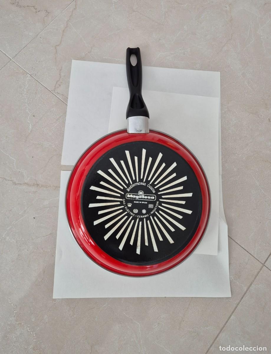 Segunda mano: Sart&eacute;n antiadherente Magefesa roja 26cm - Foto 6