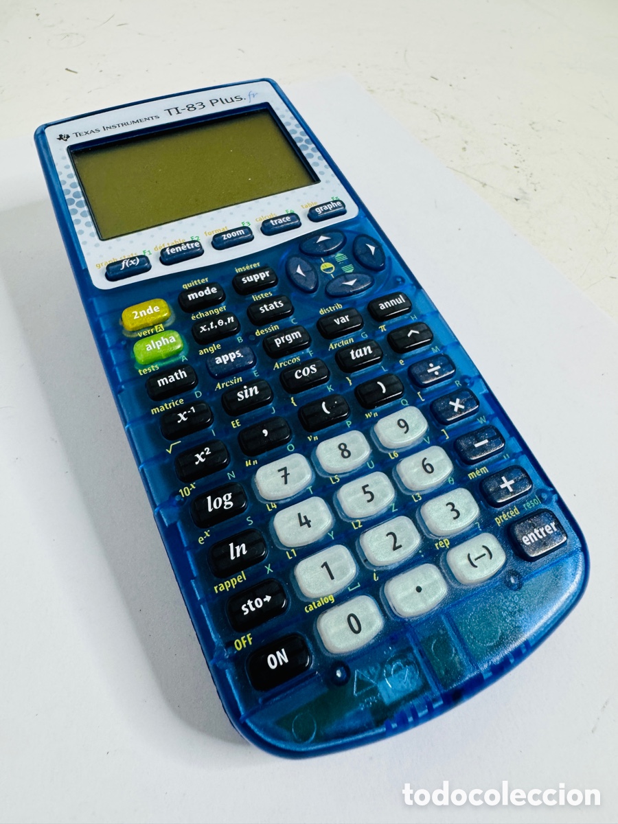 Segunda mano: Texas Instruments TI-83 Plus Blue Edition Graphing Calculator - Foto 4