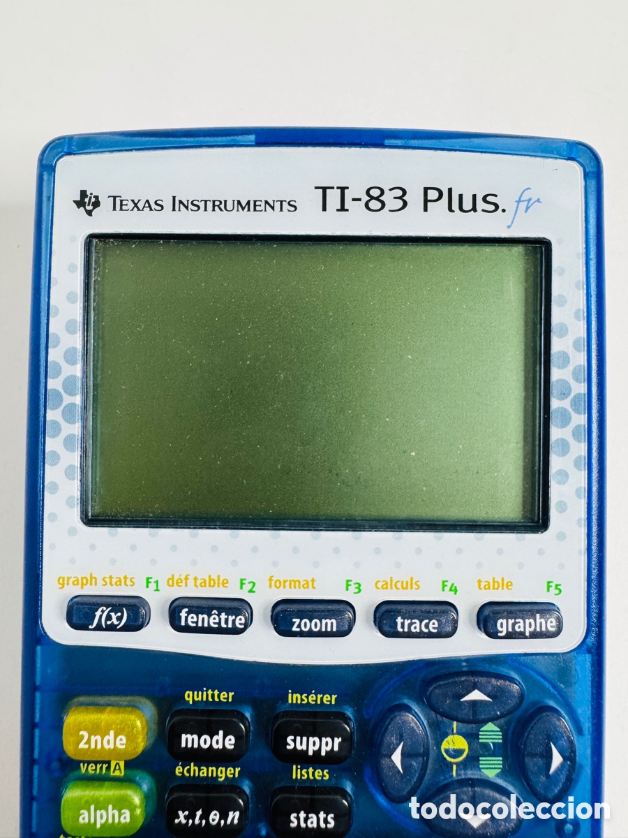 Segunda mano: Texas Instruments TI-83 Plus Blue Edition Graphing Calculator - Foto 7