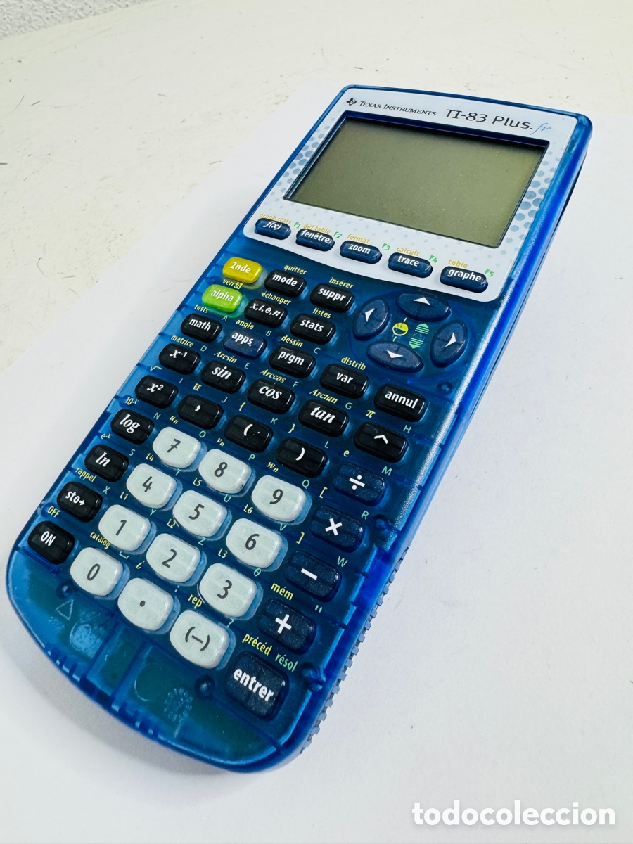 Segunda mano: Texas Instruments TI-83 Plus Blue Edition Graphing Calculator - Foto 9
