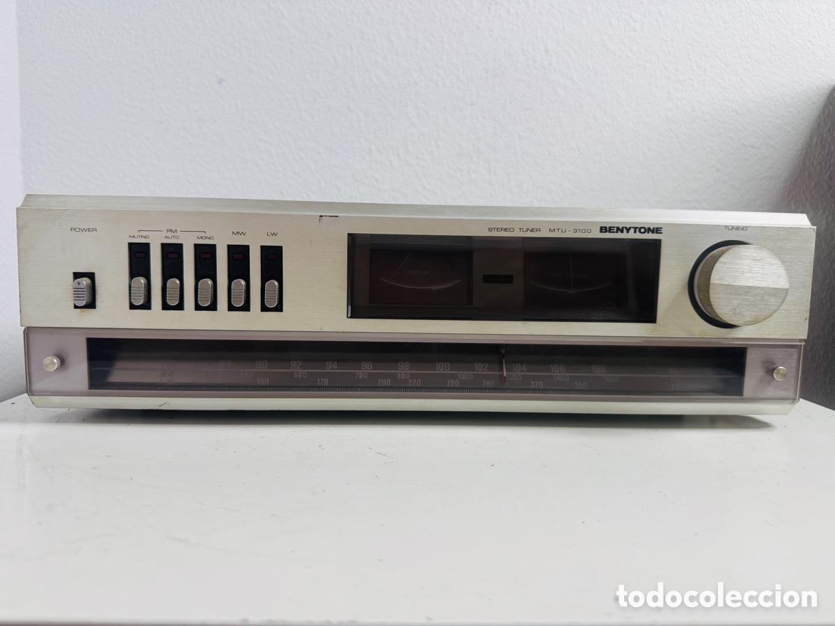 Segunda mano: Benytone MTU-3100 Stereo Tuner No Funciona Para Reparar - Foto 2