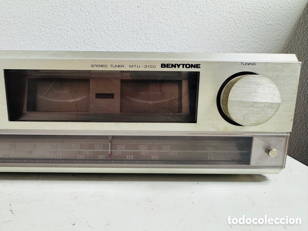 Segunda mano: Benytone MTU-3100 Stereo Tuner No Funciona Para Reparar - Foto 4