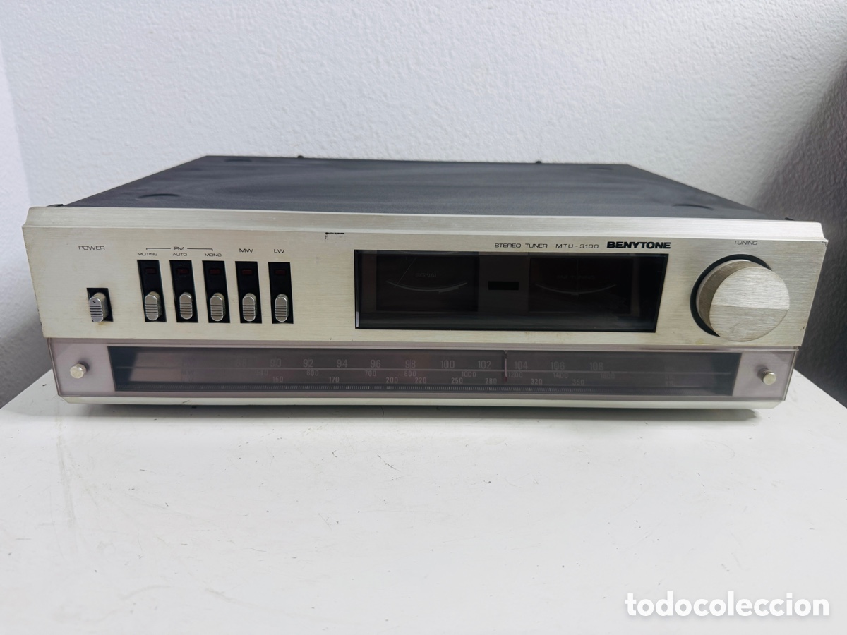Segunda mano: Benytone MTU-3100 Stereo Tuner No Funciona Para Reparar