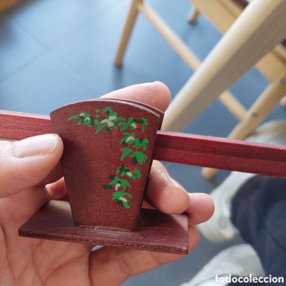 Segunda mano: Balancin de madera mu&ntilde;ecas - Foto 4